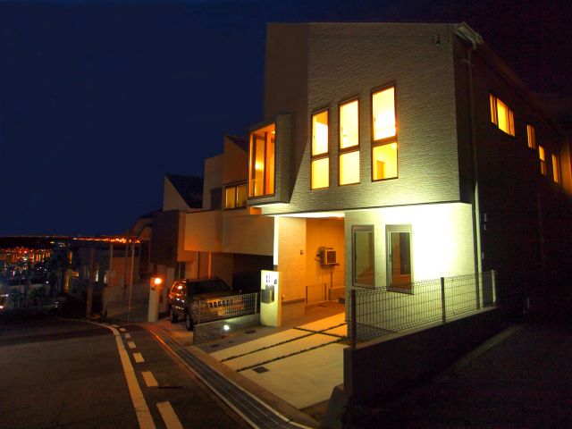 神戸山の手、眺望の家